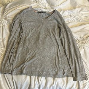 Sonoma pink, grey, and white plaid matching pajama set